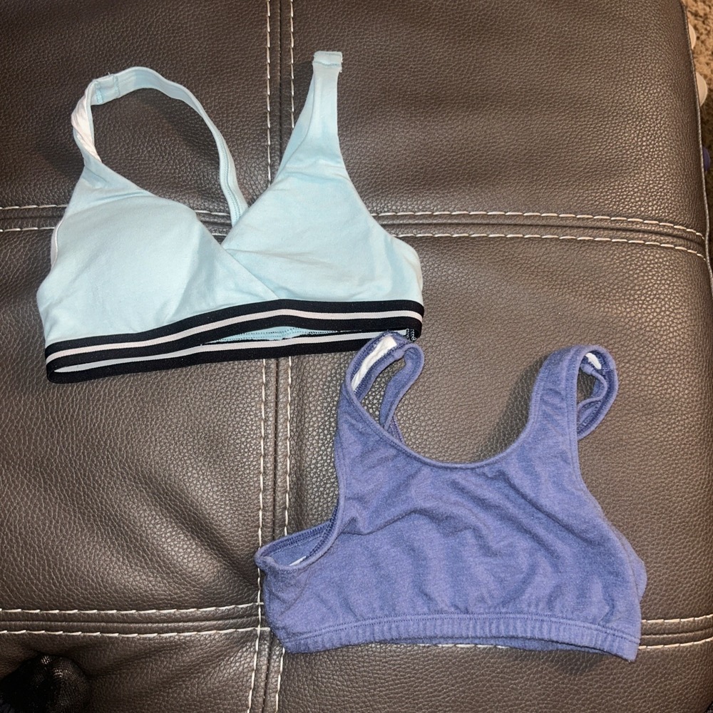 Bras For Girls Size 28. One Made By Fruit Of The Loom One Made By Wander Nation.